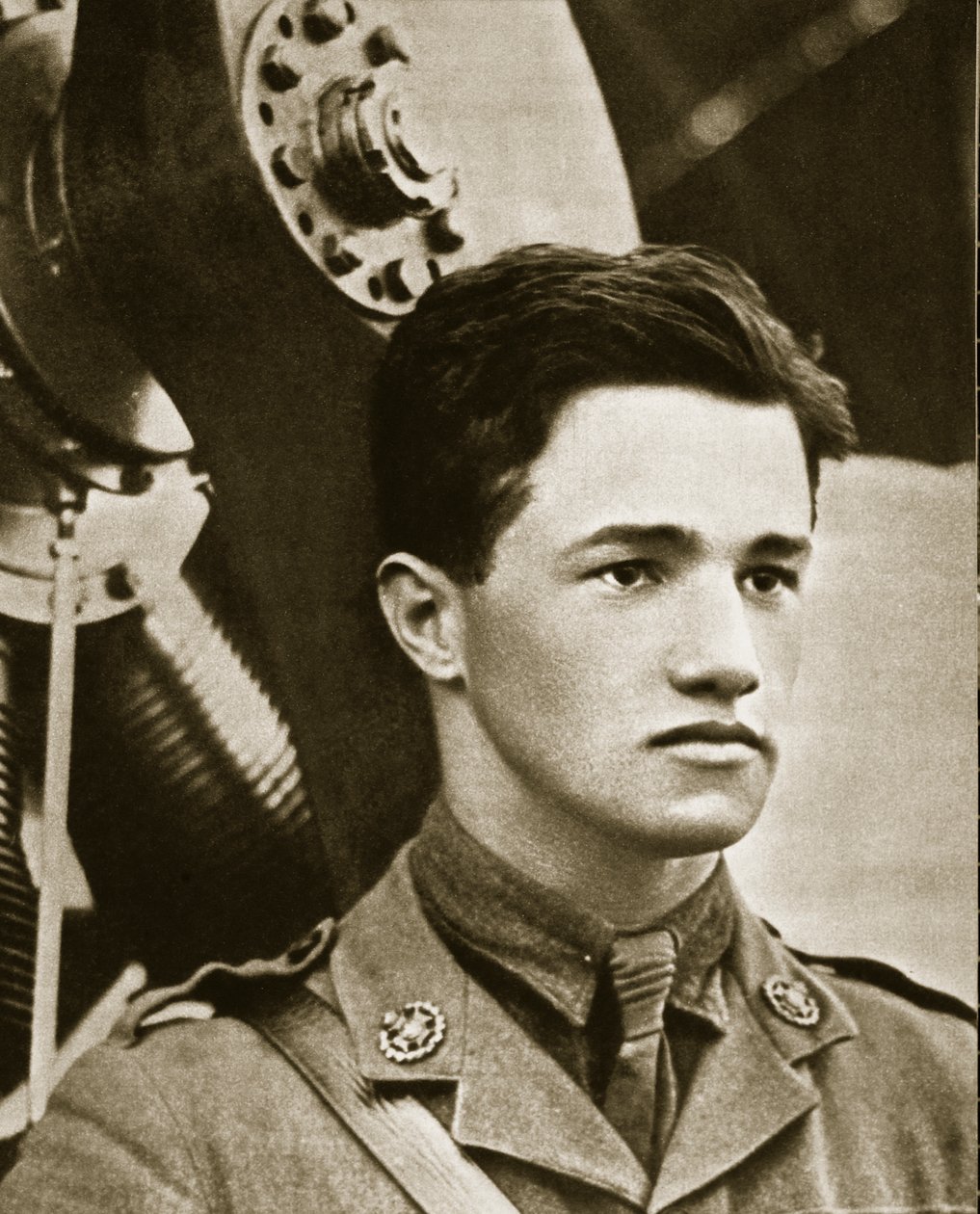 Dreng, der blev en kampstjerne (fotogravure) af English Photographer