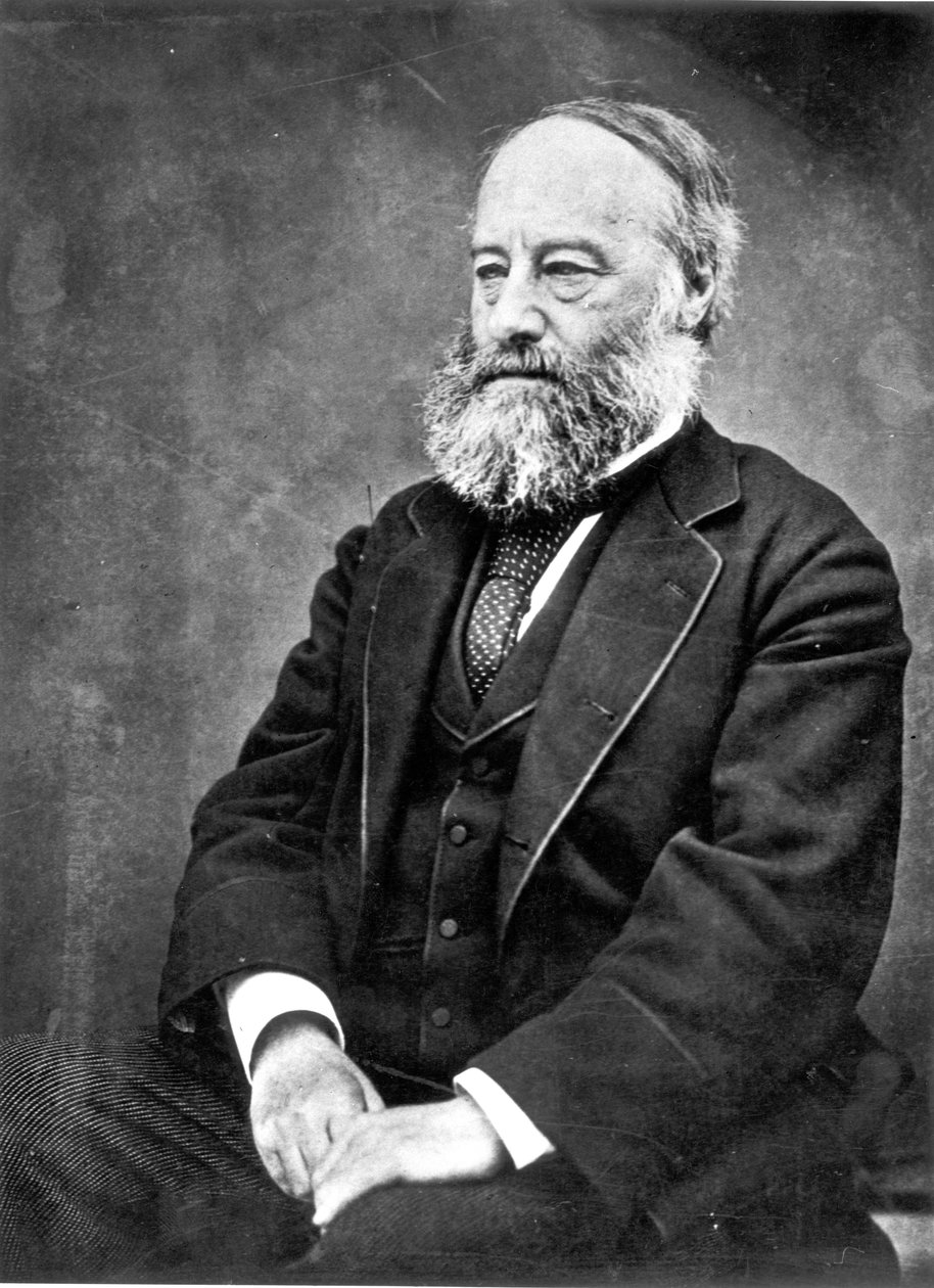 James Prescott Joule (1818-89) af English Photographer