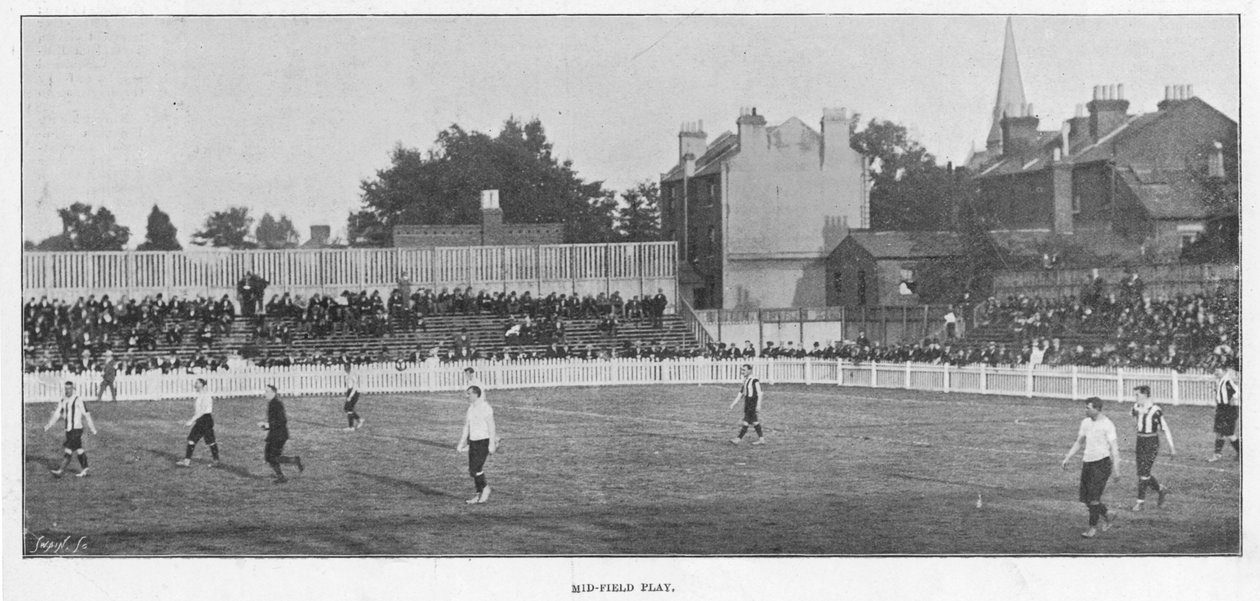 Midtbanespil, 1899 af English Photographer