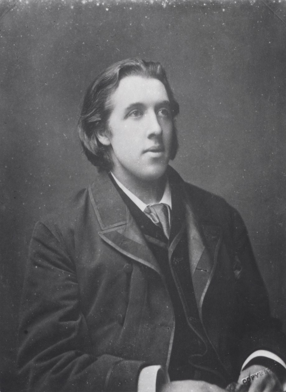 Oscar Wilde (1854-1900) af English Photographer