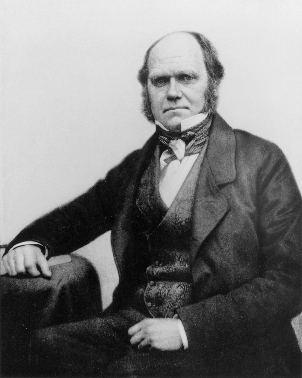 Portræt af Charles Darwin, 1854 af English Photographer