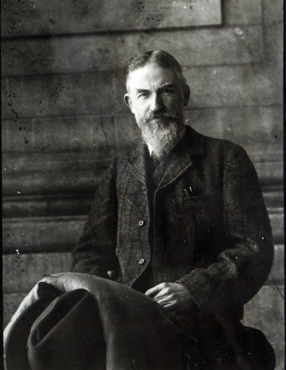 Portræt af George Bernard Shaw, ca.1910 af English Photographer