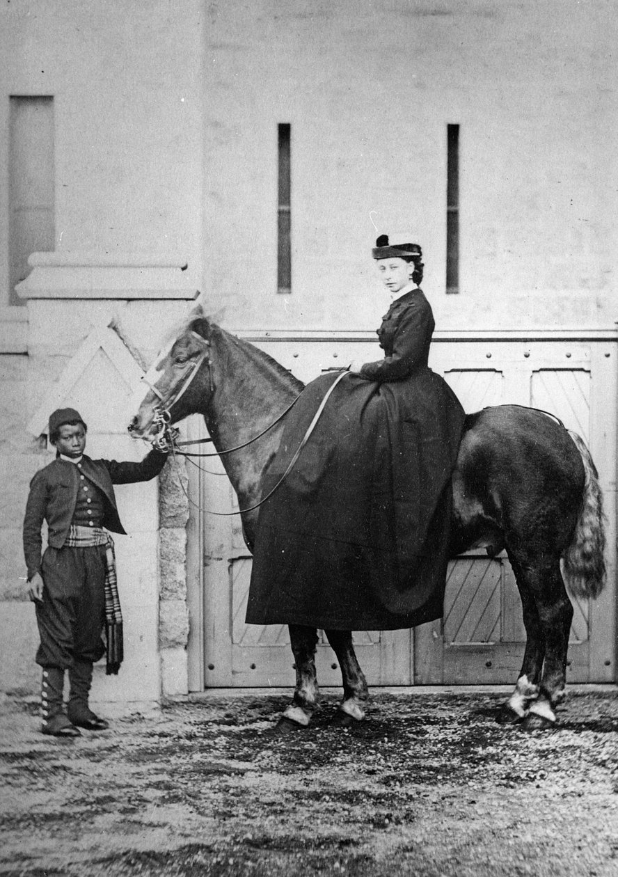 Prinsesse Alice, ca.1862 af English Photographer