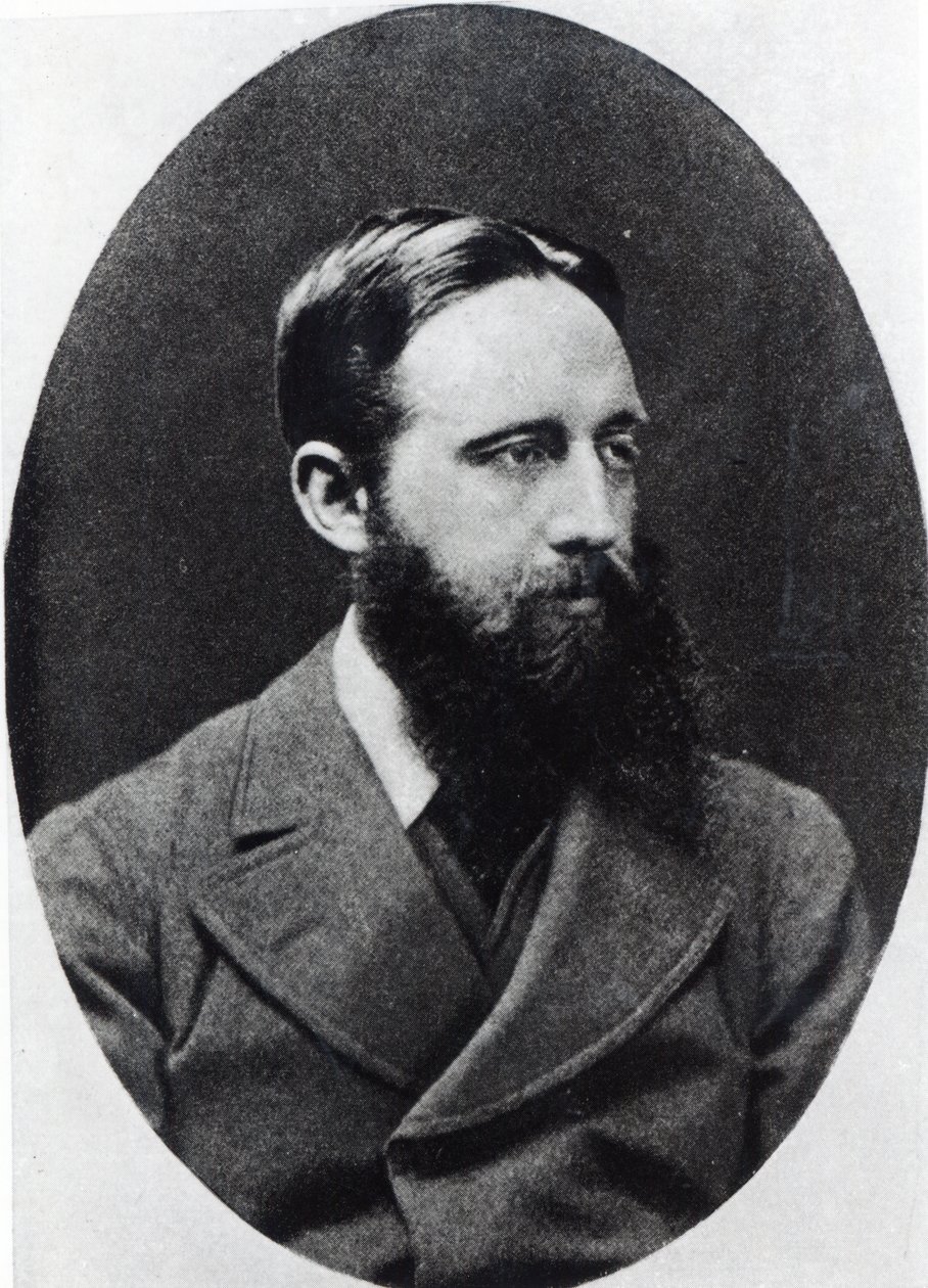 Richard Jefferies, ca. 1882 af English Photographer
