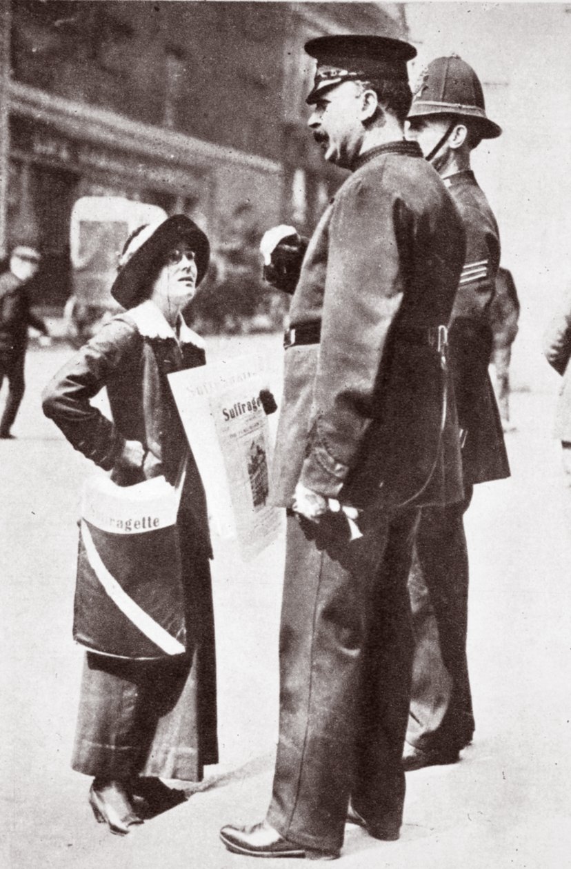 Suffragette, 1913 af English Photographer