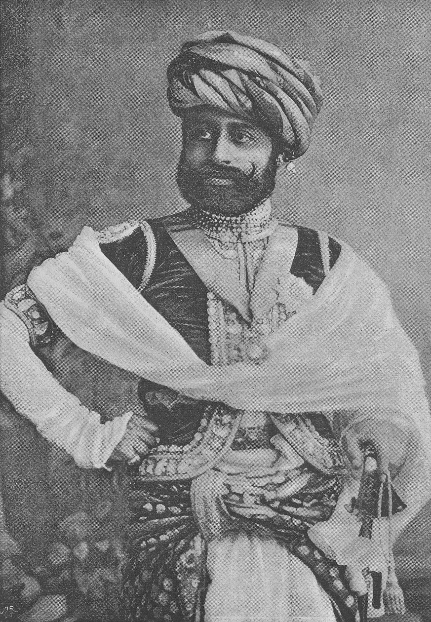 Thakore Saheb Waghaji Dette er Rawaji af English Photographer