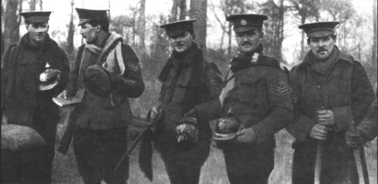 The Christmas Day True of 1914, udgivet 1915 af English Photographer