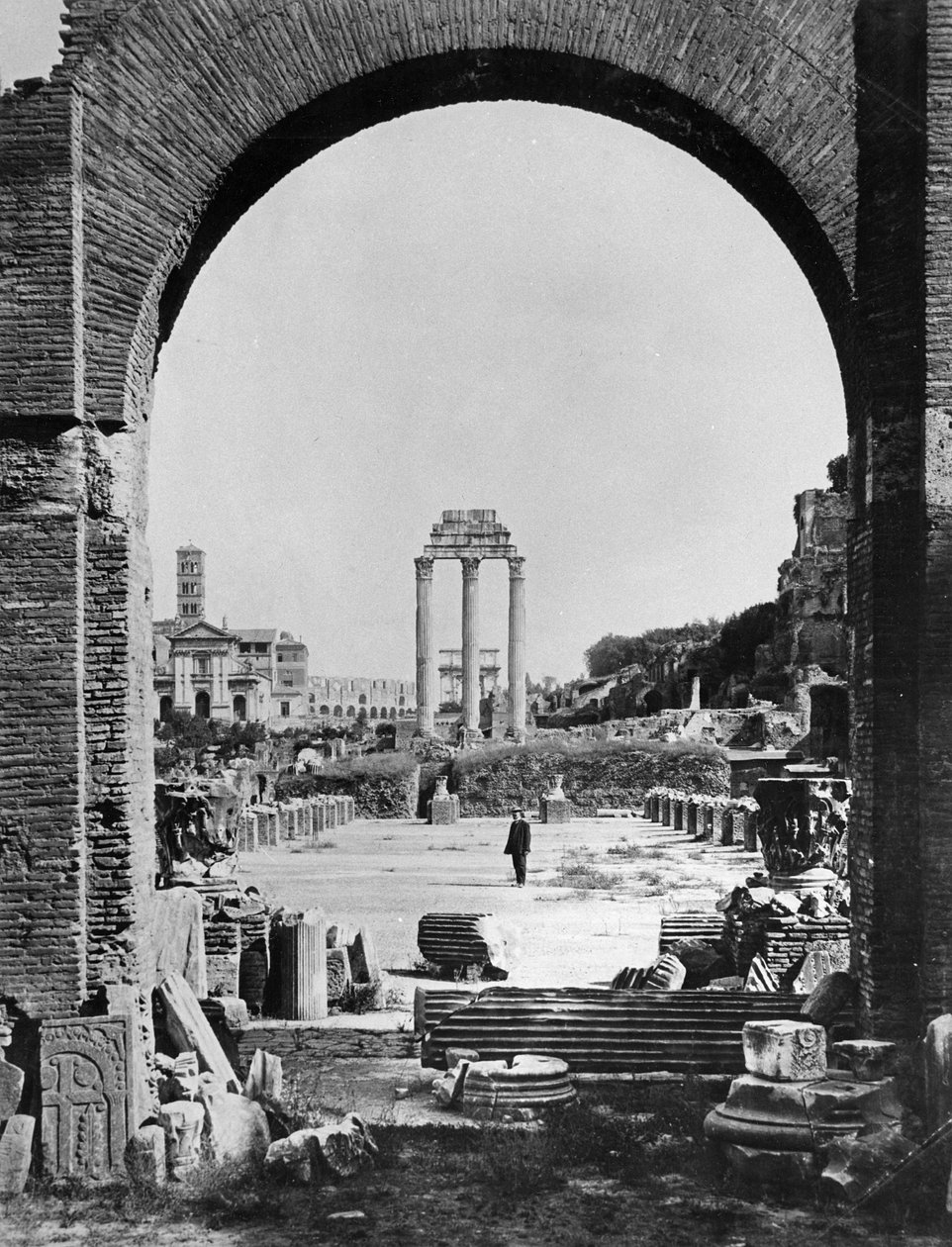 Forum Romanum af English Photographer