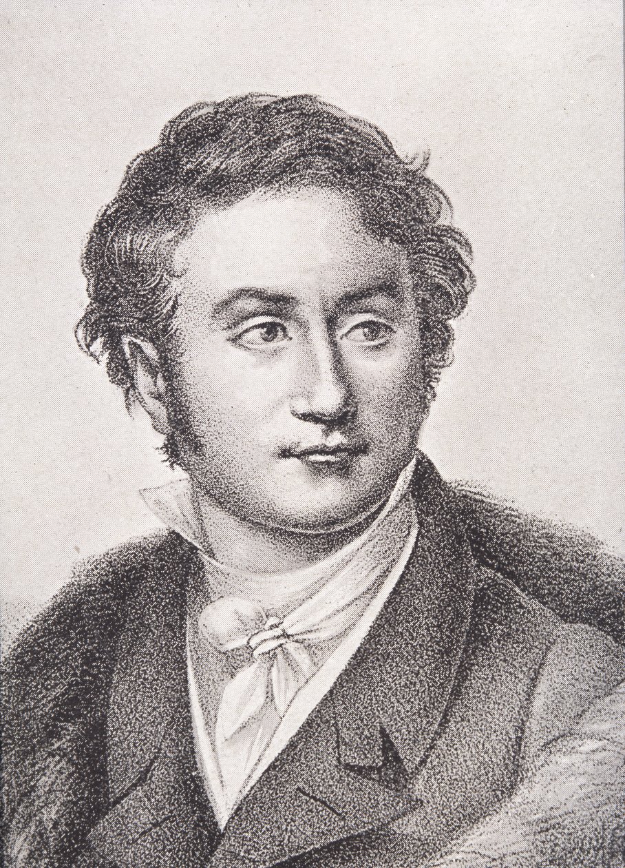 Charles Nodier (1780-1844) af English School