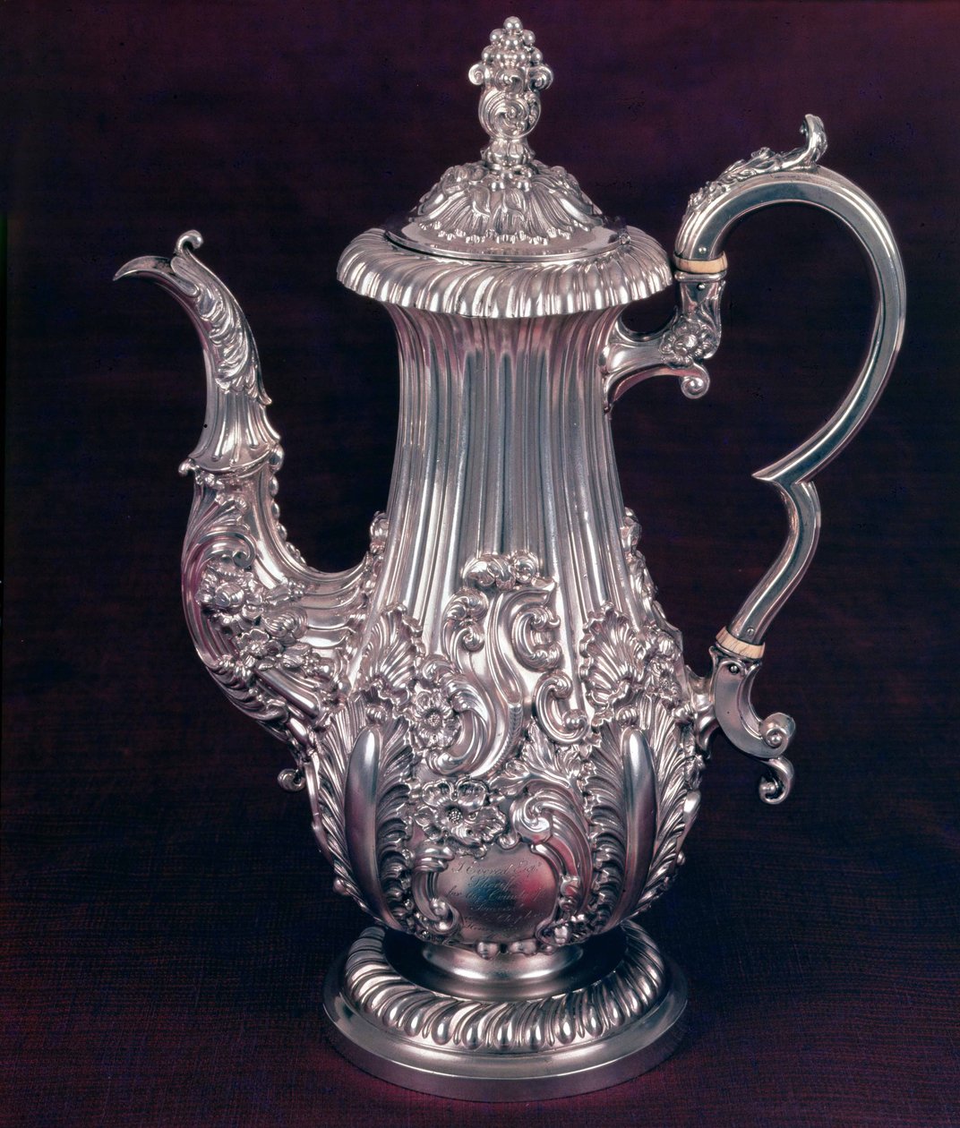 Kaffekande af John Watson, Sheffield, 1818 (sølv) af English School