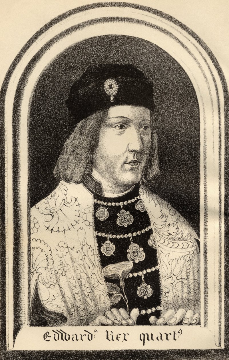 Edward IV (1442-83) af English School