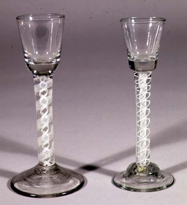 Engelske cordialglas, 1760 (glas) af English School