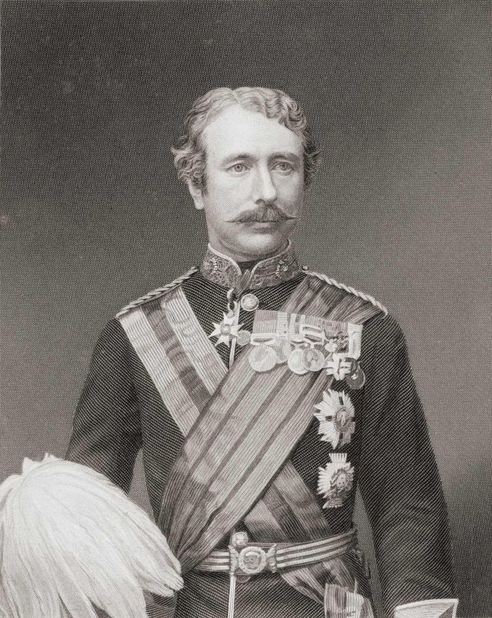 Feltmarskal Garnet Joseph Wolseley, 1. Viscount Wolseley, 1883 af English School