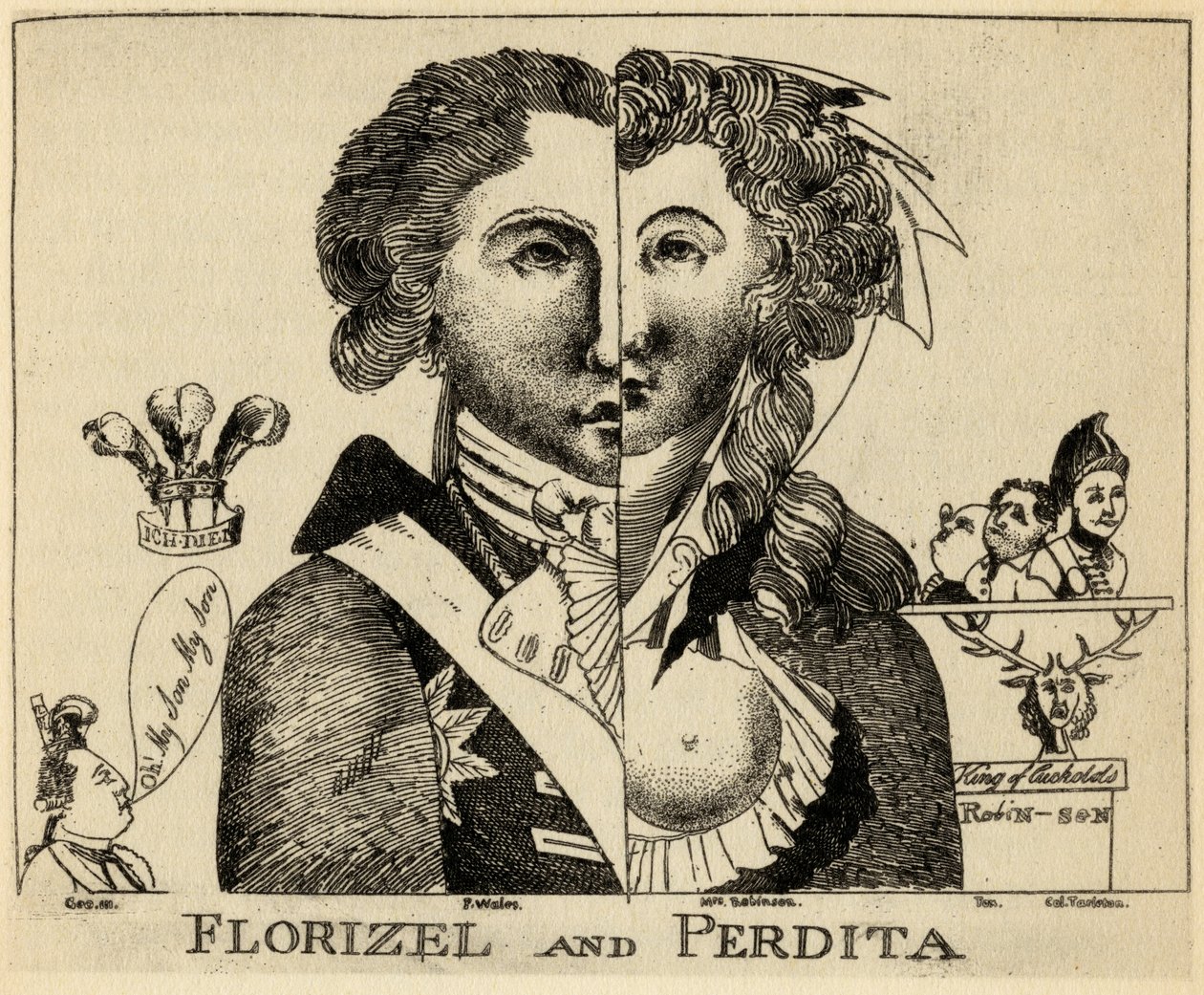 Florizel og Perdita af English School