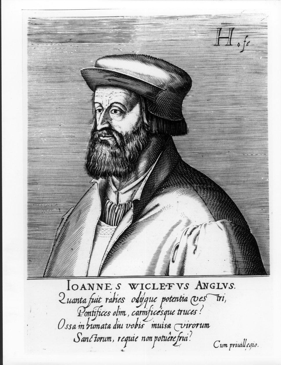 John Wycliffe (ca. 1330-84) af English School