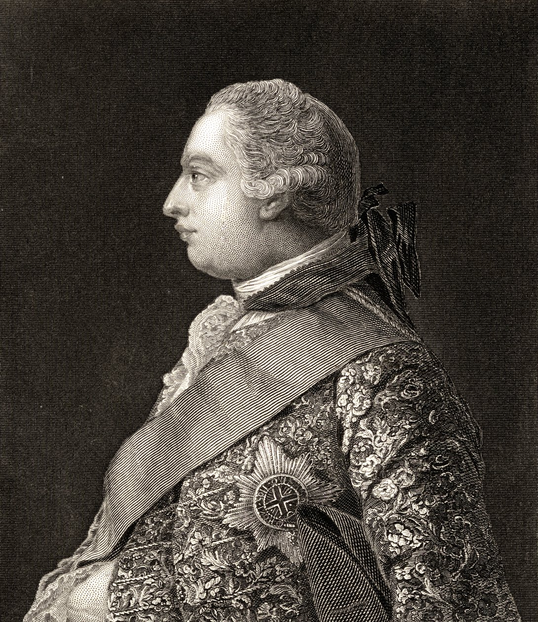 Kong George III (1738-1820) af English School