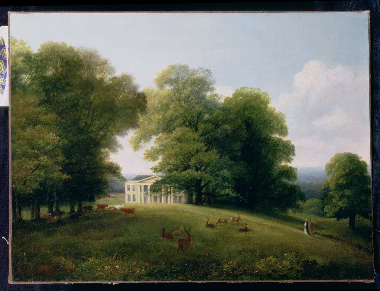 Landskab, ca. 1850 af English School