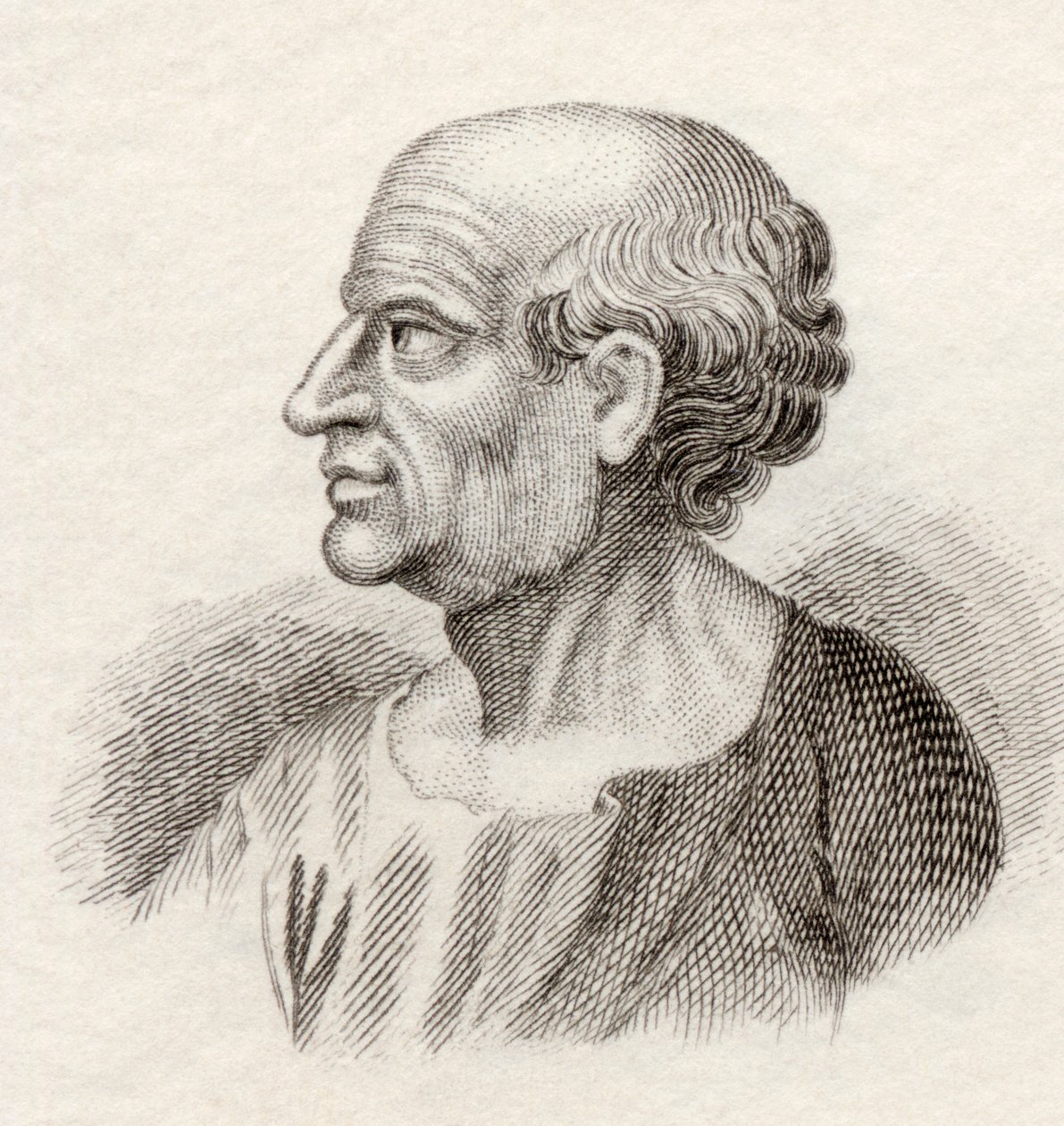 Marcus Porcius Cato, 1825 af English School
