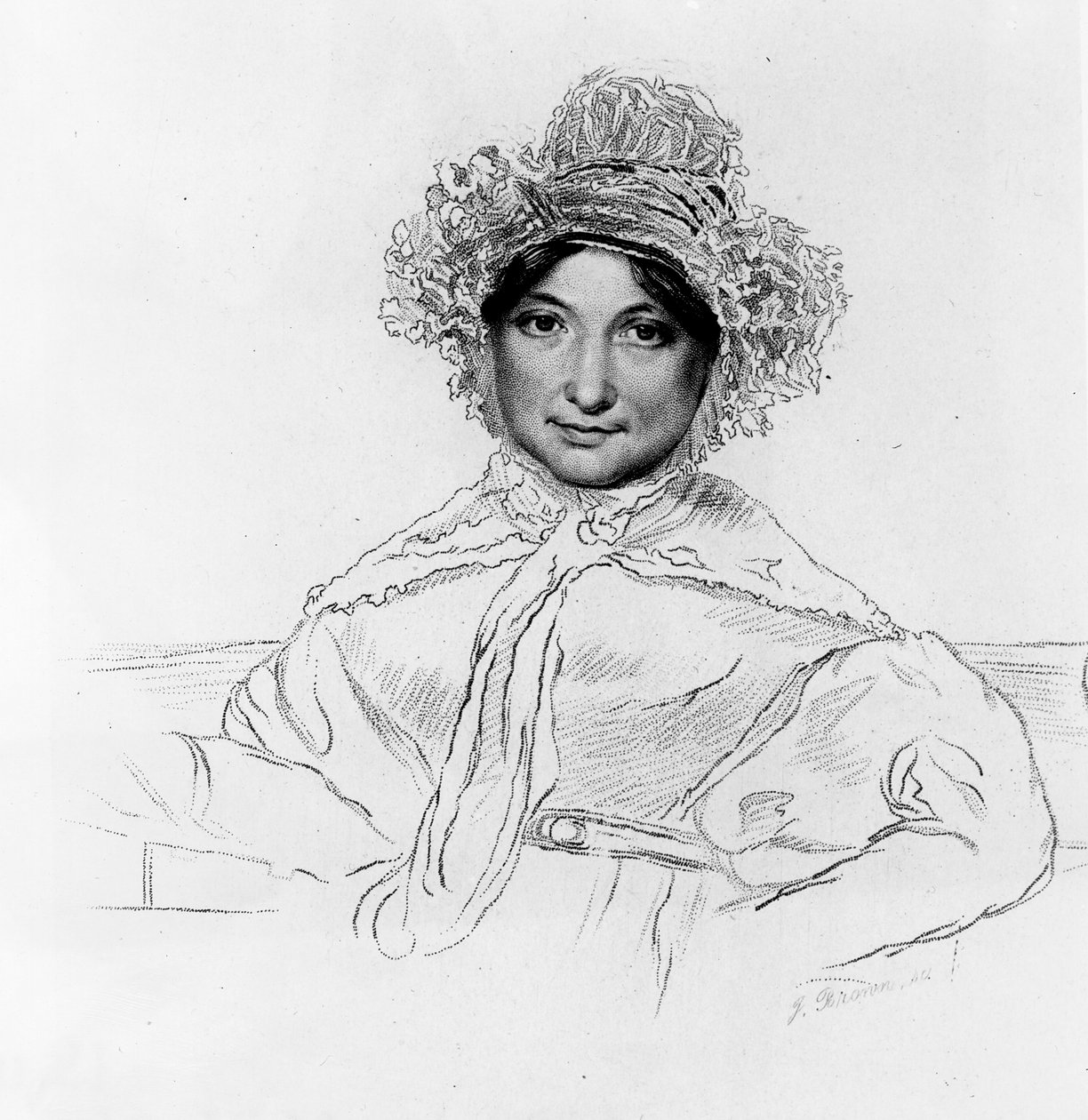 Mrs Frances Trollope, frontispice til 