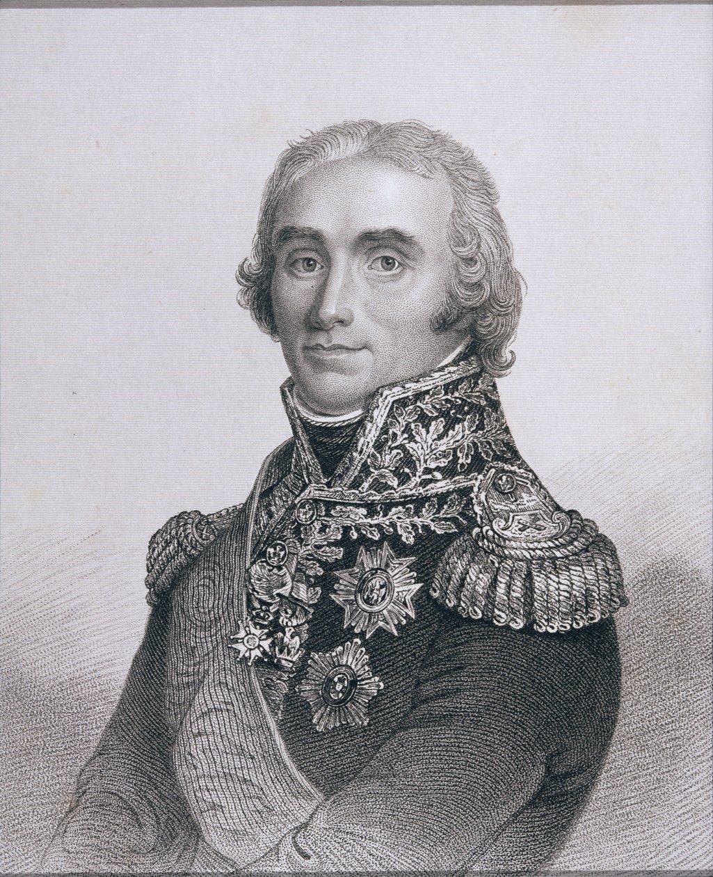 Portræt af Andre Massena (1758-1817) Duc de Rivoli, prins d