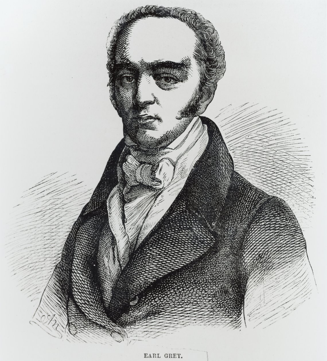 Portræt af Earl Grey (1764-1845) af English School