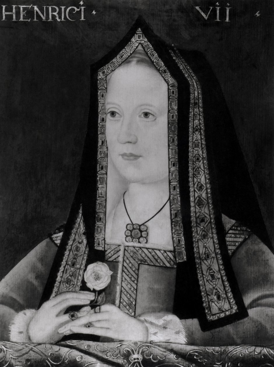Portræt af Elizabeth af York (1465-1503) af English School
