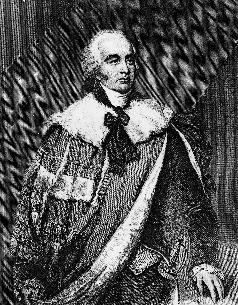 Portræt af Gilbert Eliot af English School