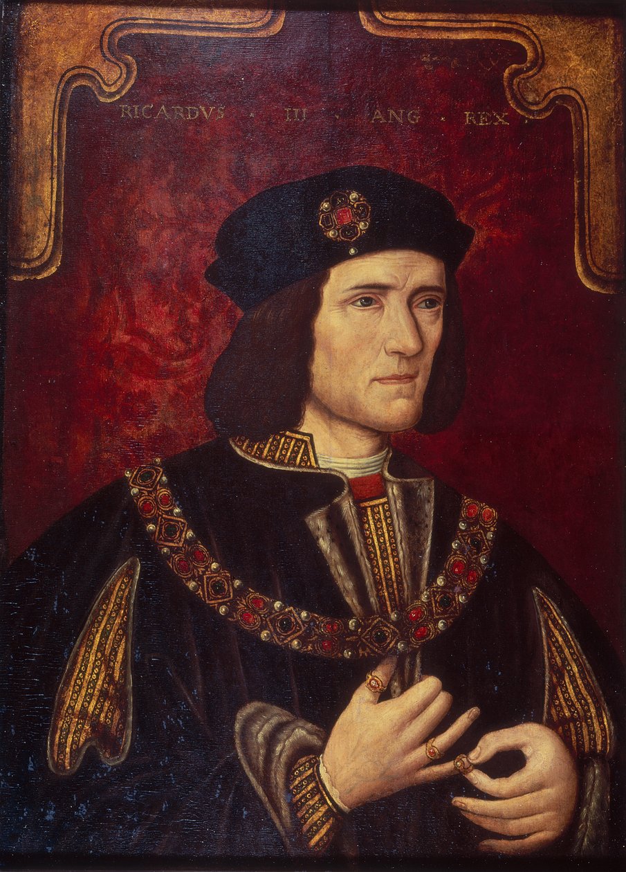 Portræt af kong Richard III af English School
