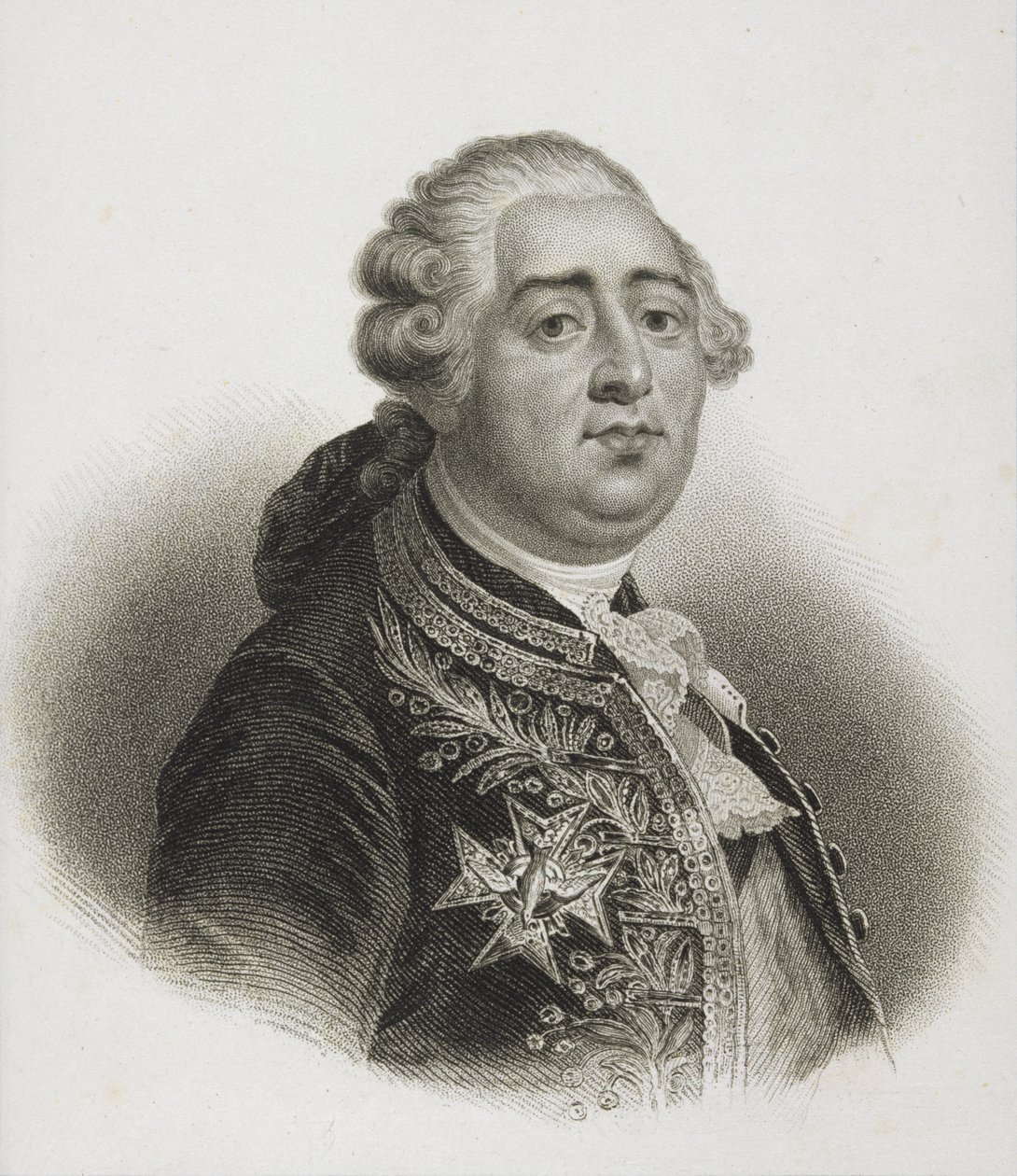 Portræt af Louis XVI (1754-93), konge af Frankrig af English School