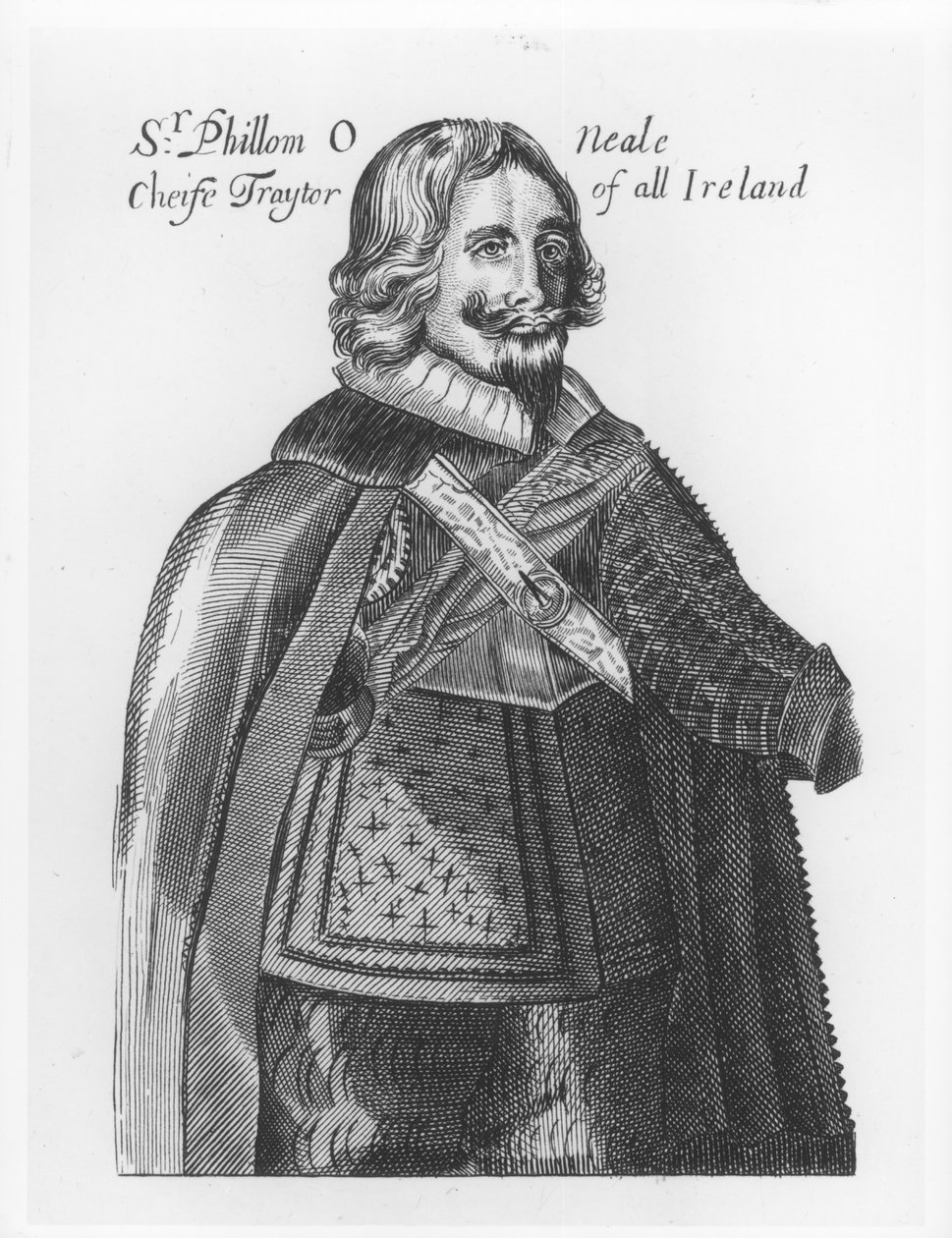 Portræt af Sir Phillom O