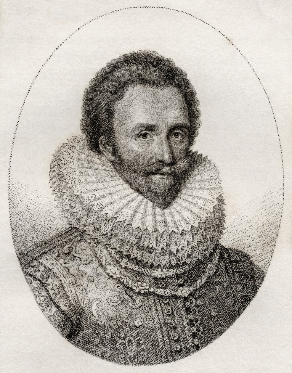Sir Dudley Carleton, illustration fra 