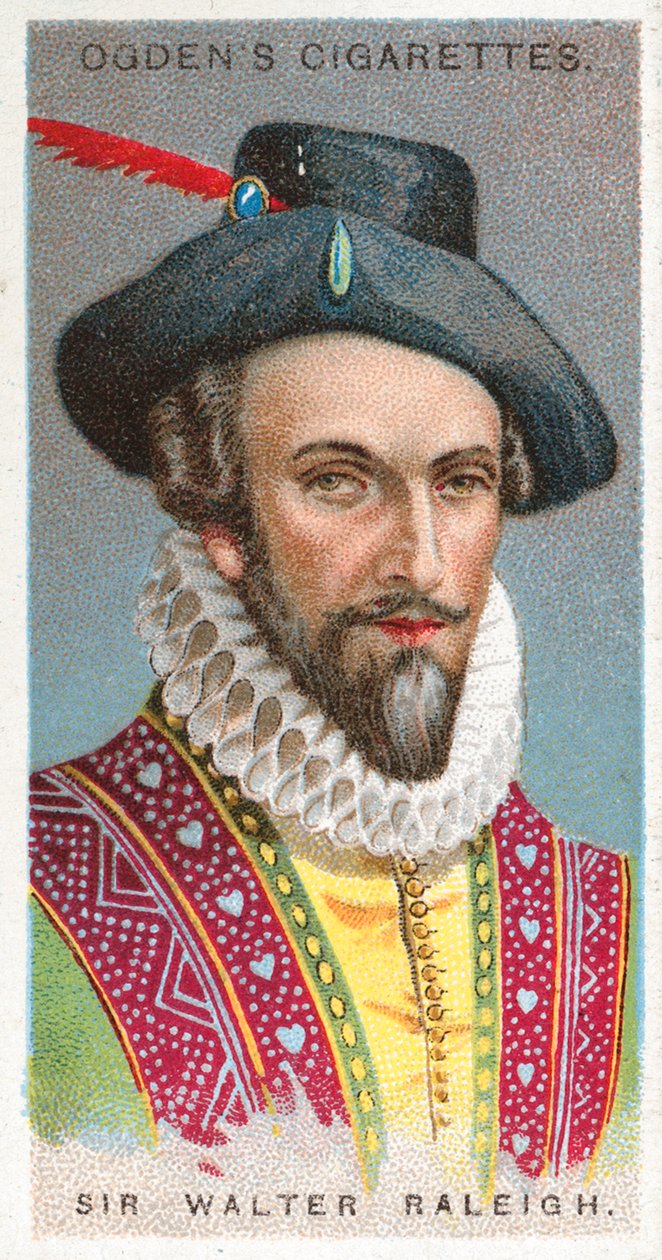 Sir Walter Raleigh af English School