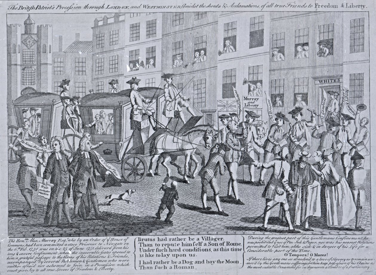 British Patriots Procession gennem London og Westminster af English School