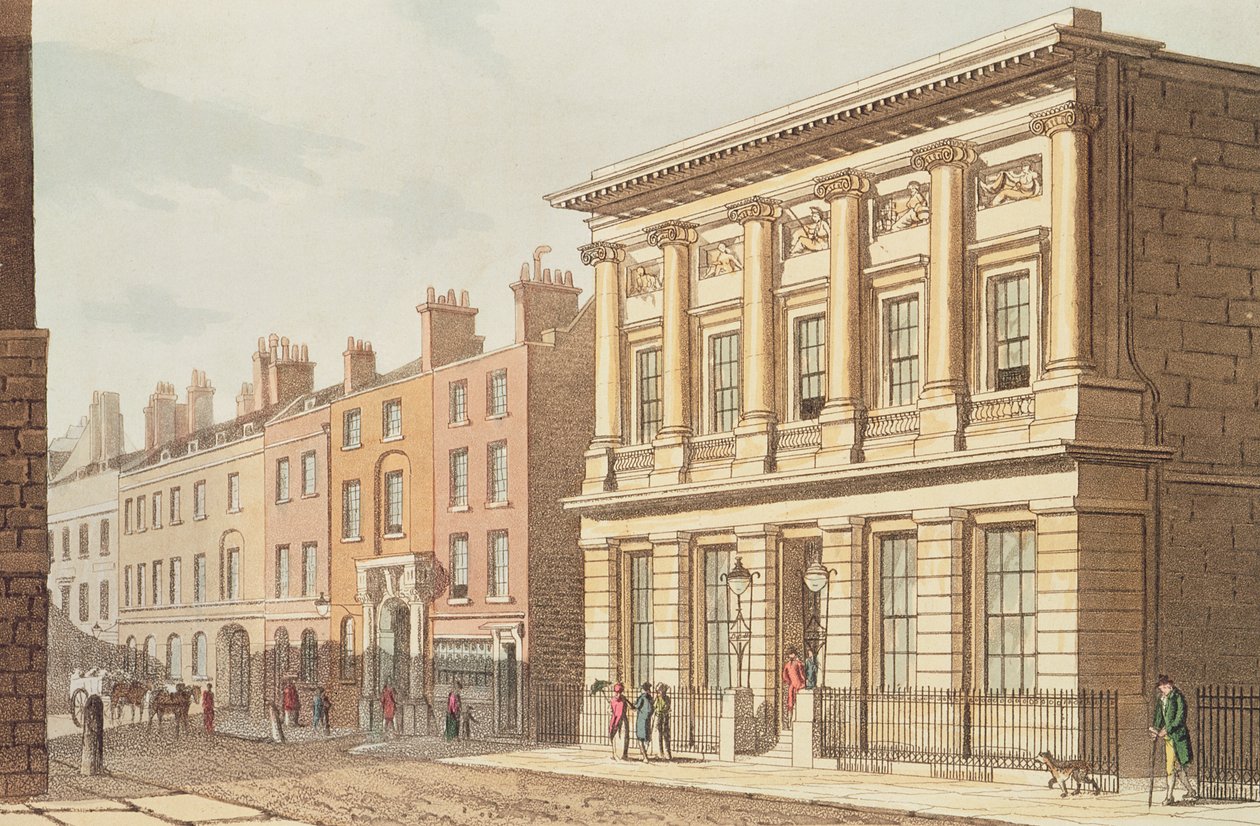 The London Commercial Sale Rooms, fra "R.Ackermann