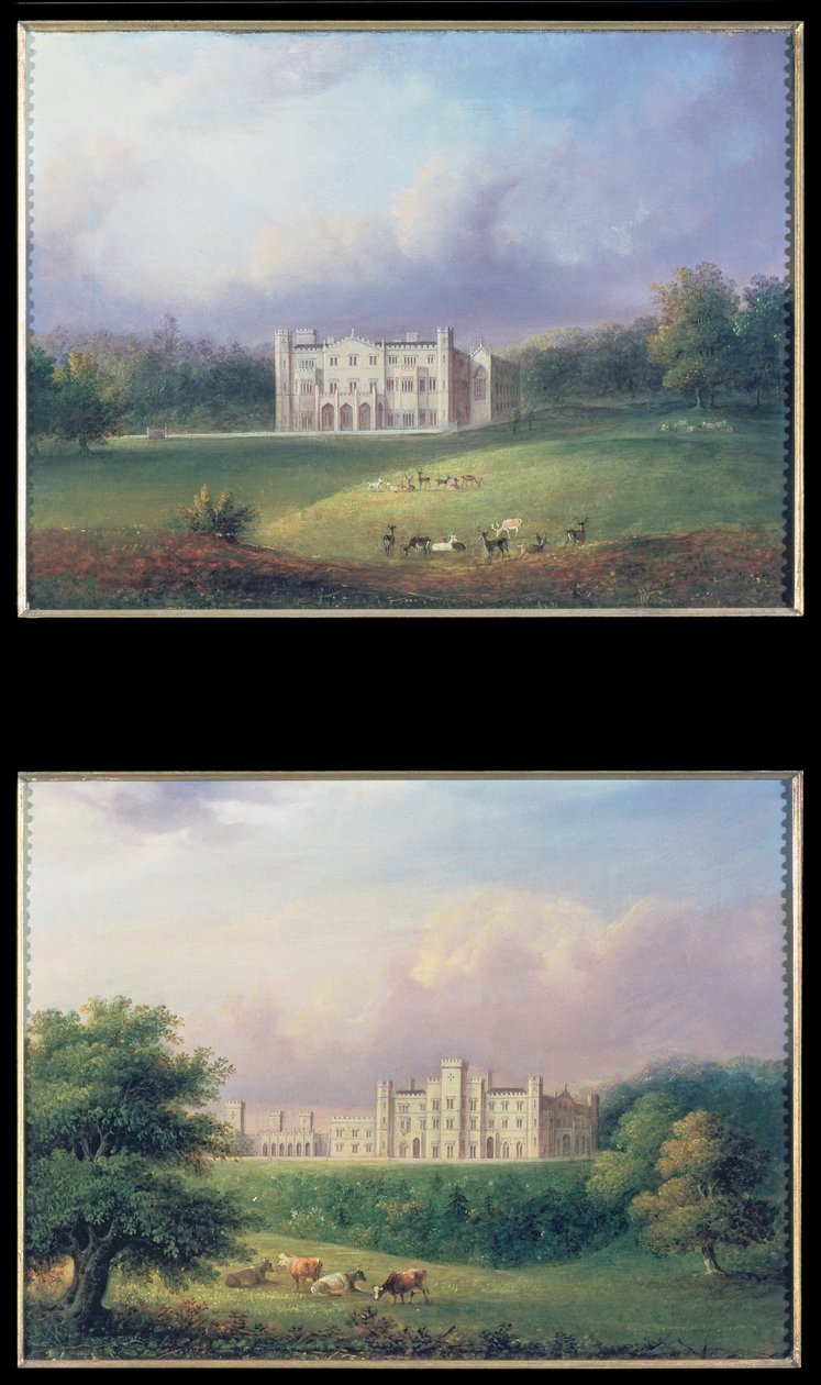 To udsigter over Apley Priory af English School
