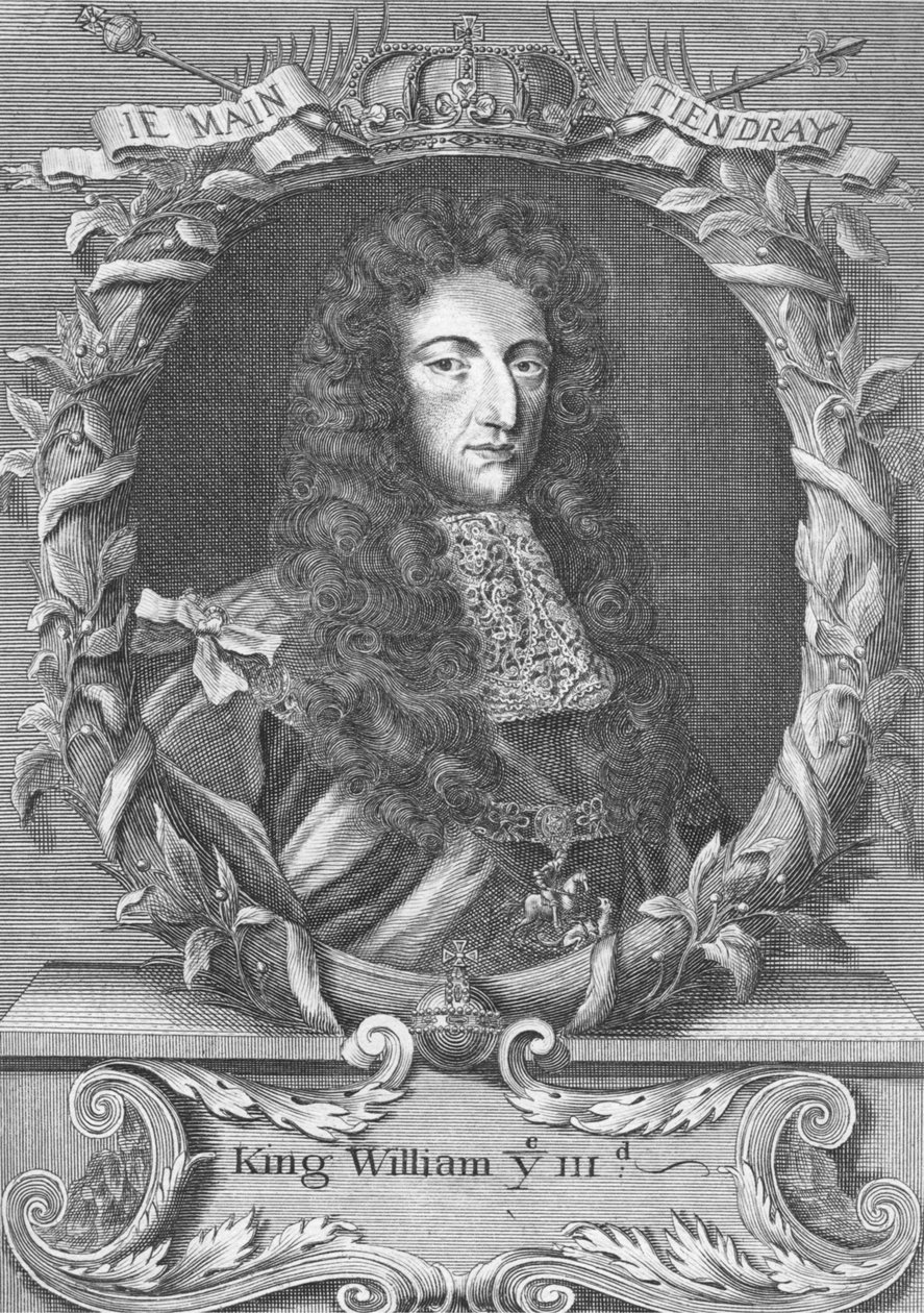 Vilhelm III (1650-1702), byfoged og konge af England af English School
