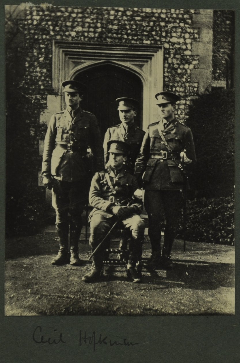 Cecil Hopkinson, 1914-15 af English Photographer