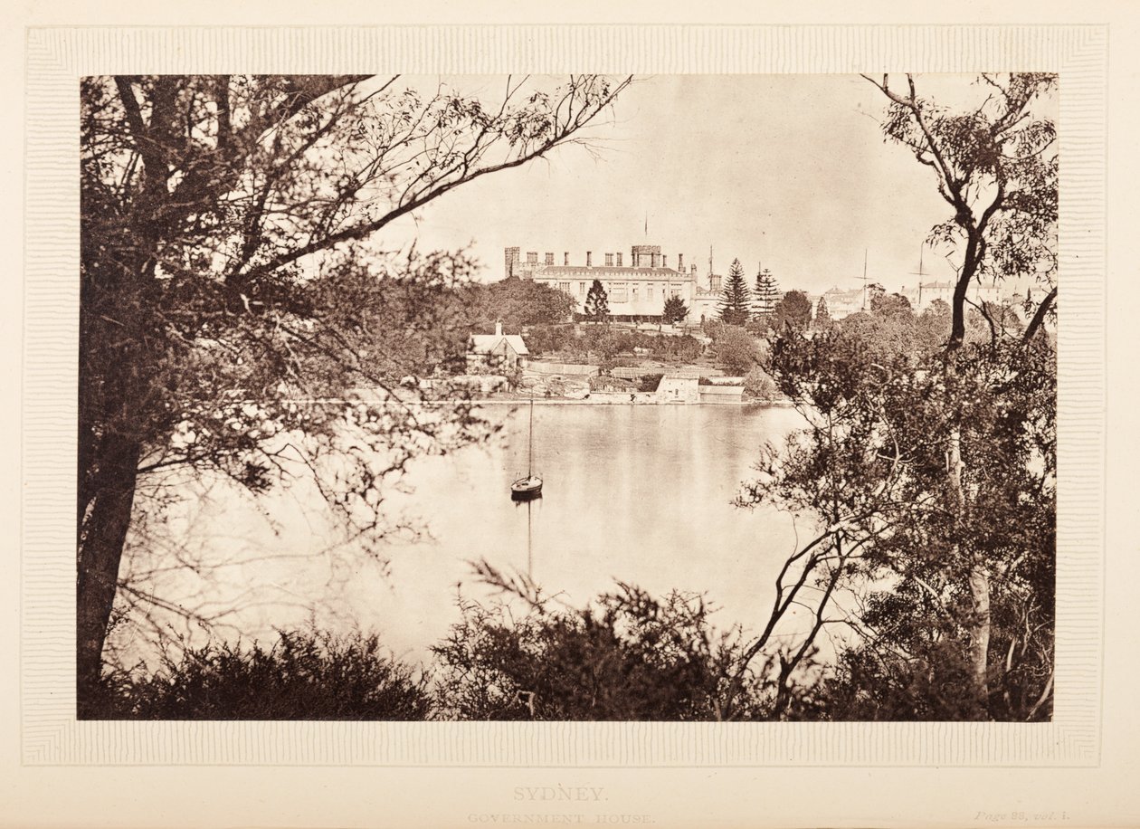 Regeringshuset, Sydney af English Photographer