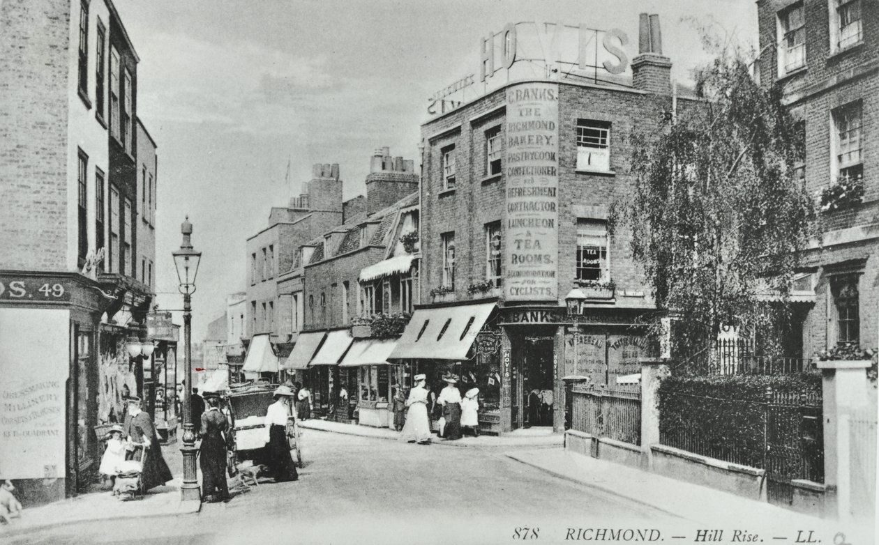 Hill Rise, Richmond: generel udsigt, 1895 af English Photographer