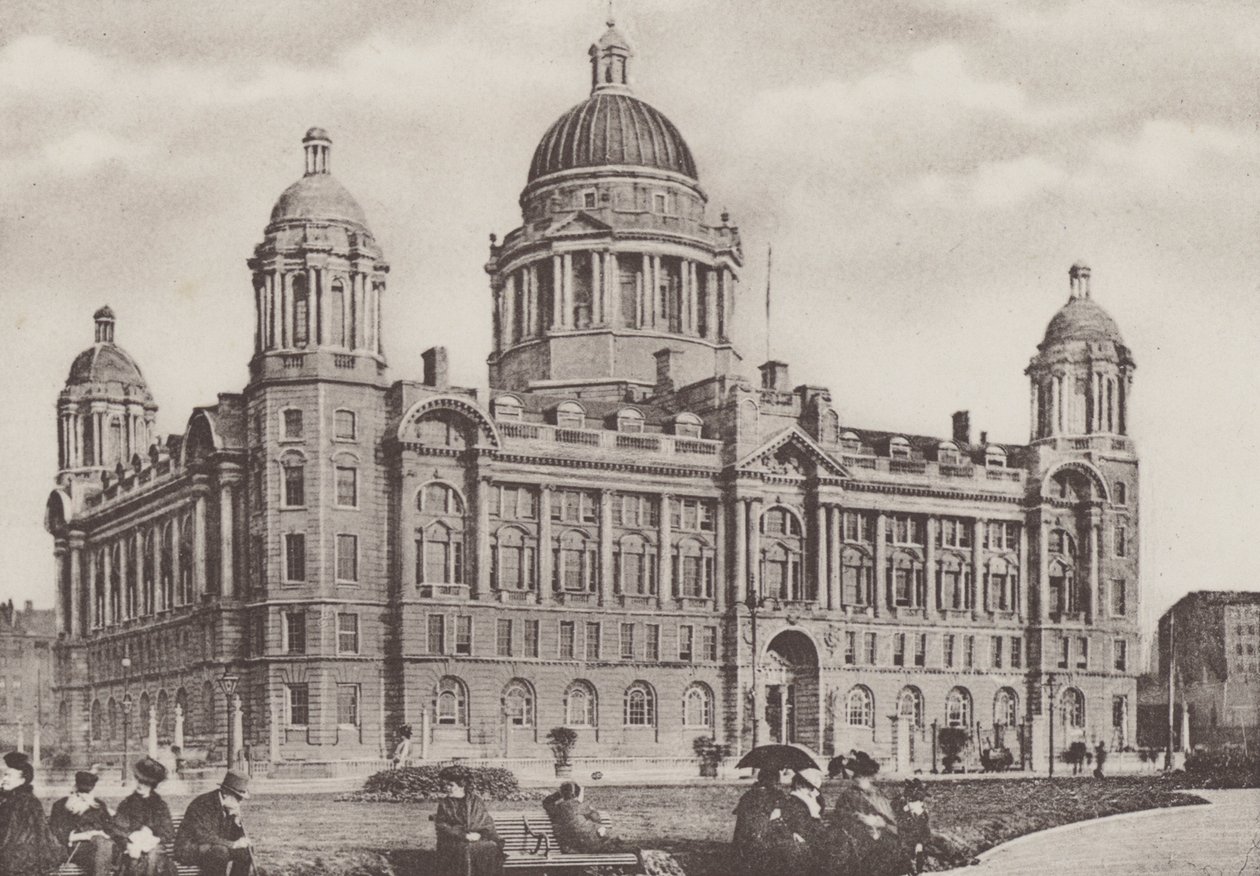 New Dock Offices, Liverpool af English Photographer
