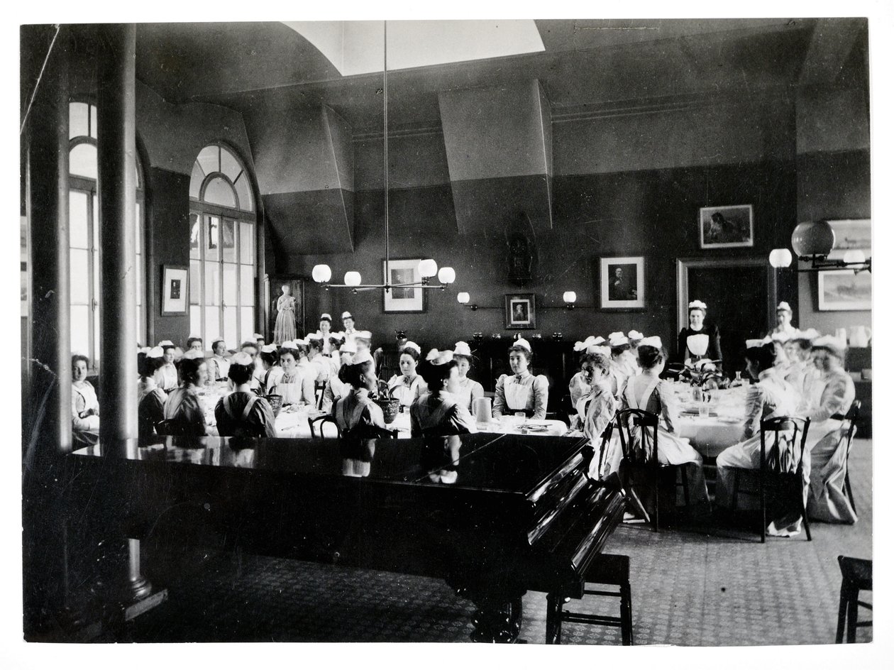 Nightingale Home spisestue, St. Thomass Hospital af English Photographer