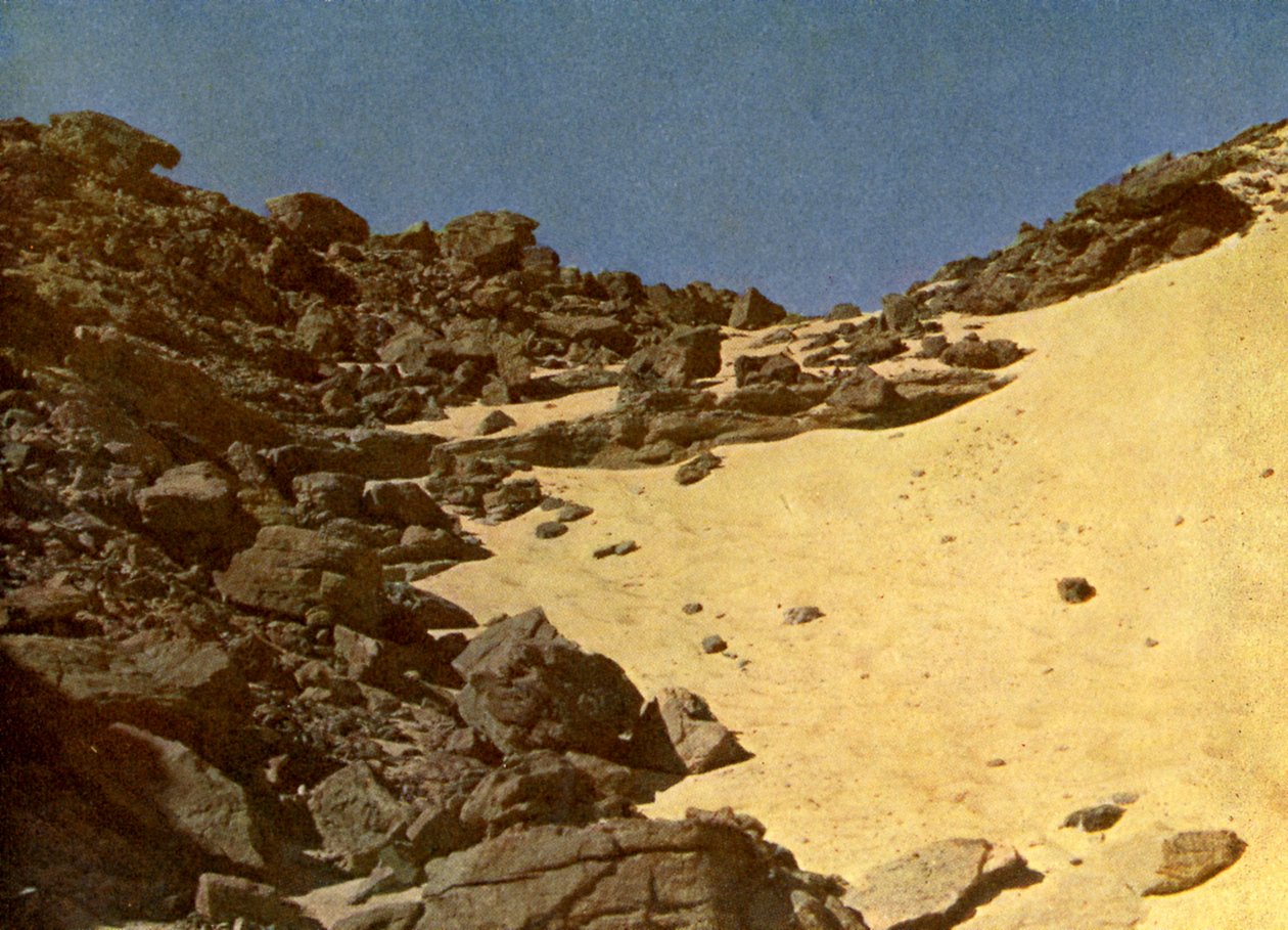 På højsletten i Sahara, Egypten af English Photographer