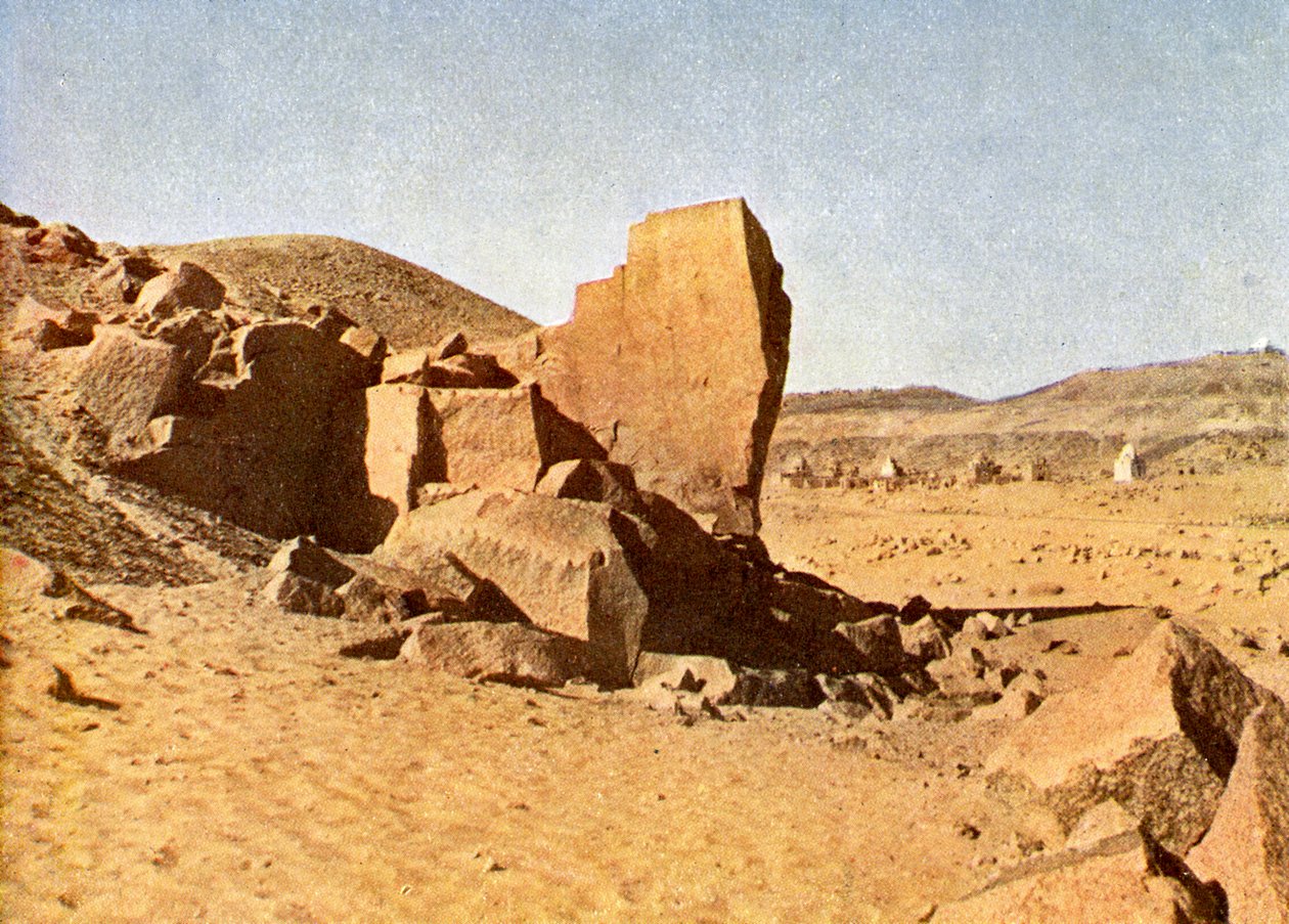 En af Faraos broer, Egypten. af English Photographer