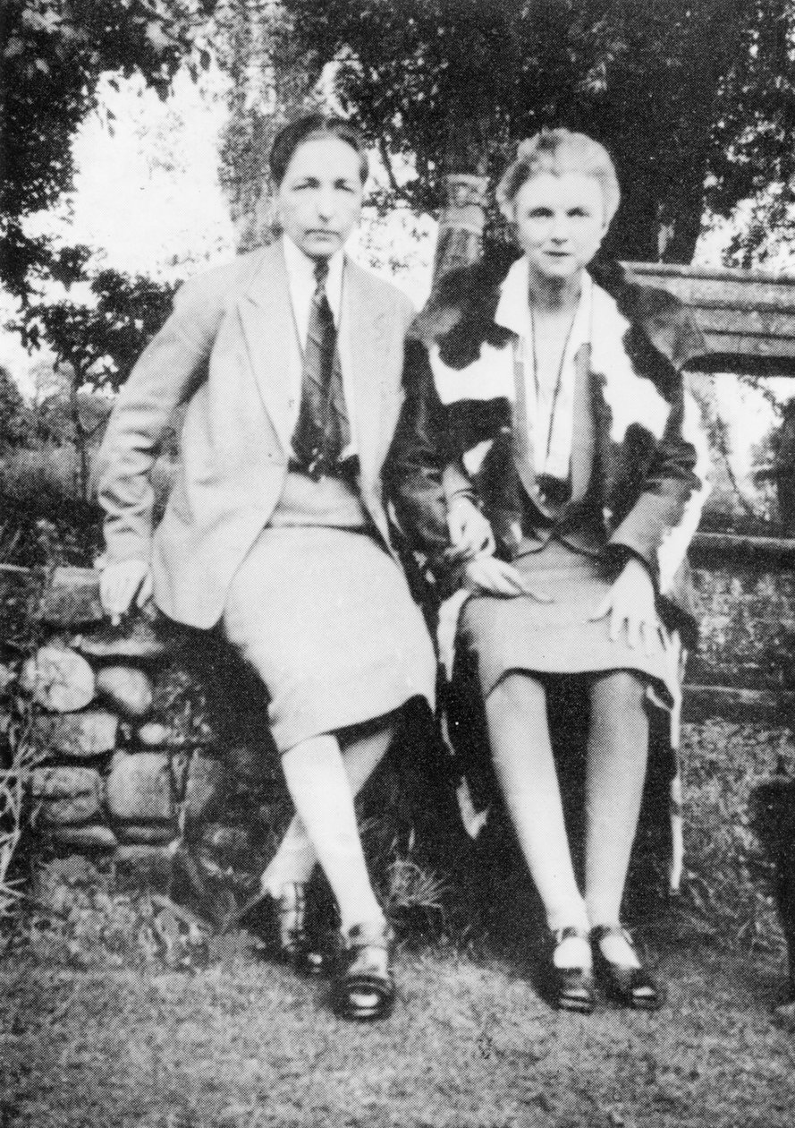 Radclyffe Hall og Una Vincenzo af English Photographer