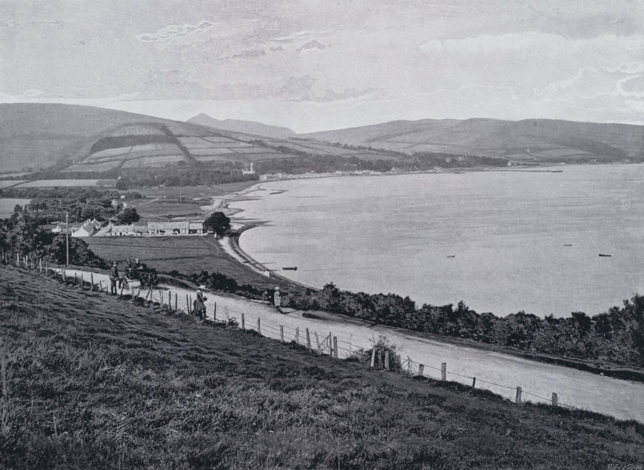 Skotland: Lamlash Bay, Arran (s/h foto) af English Photographer