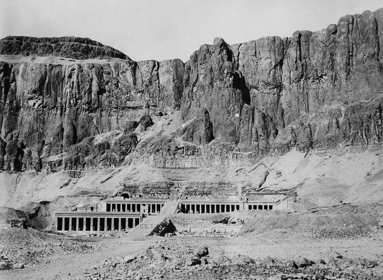 The Temple of Queen Hatshepset, c.1904-05 af English Photographer