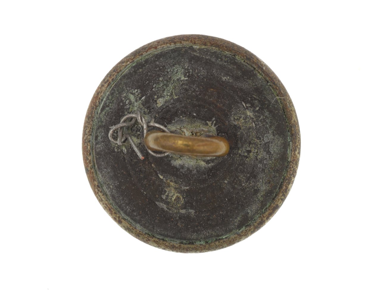 Button, Calcutta Volunteer Rifles, før 1901 af English School