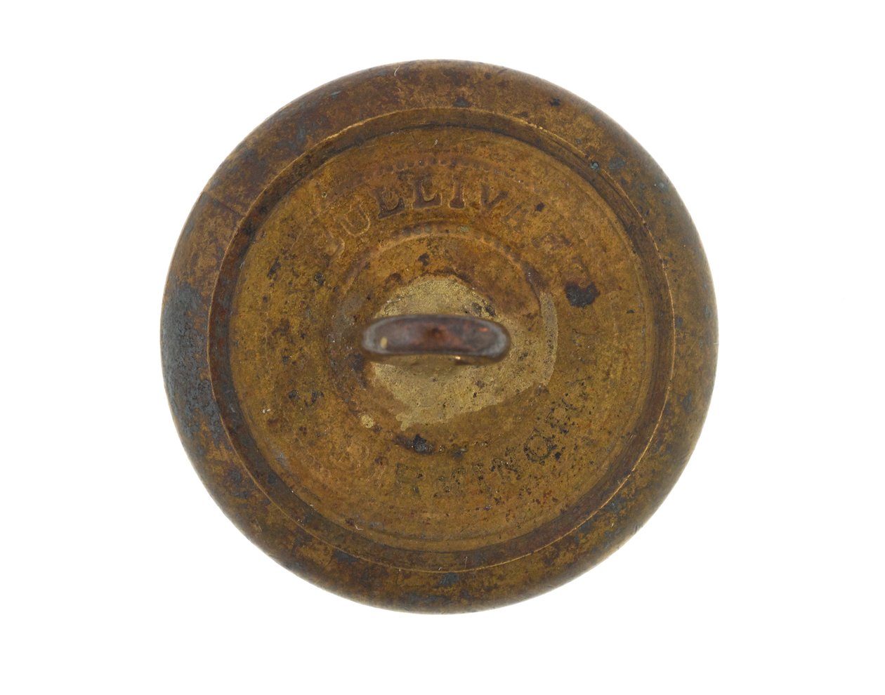 Button, Calcutta Volunteer Rifles, før 1901 af English School