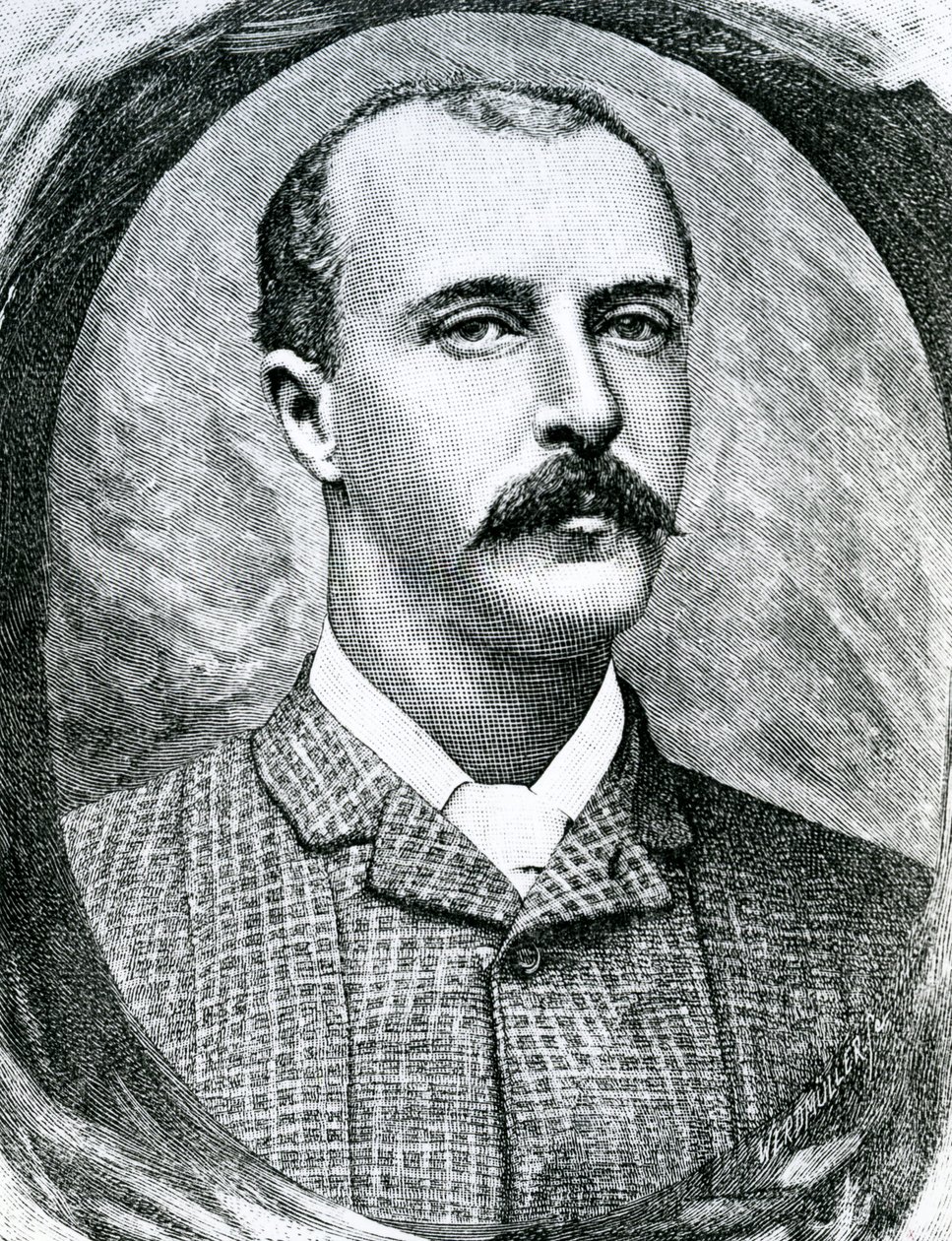 Kaptajn Robert Henry Nelson (1853-92) af English School