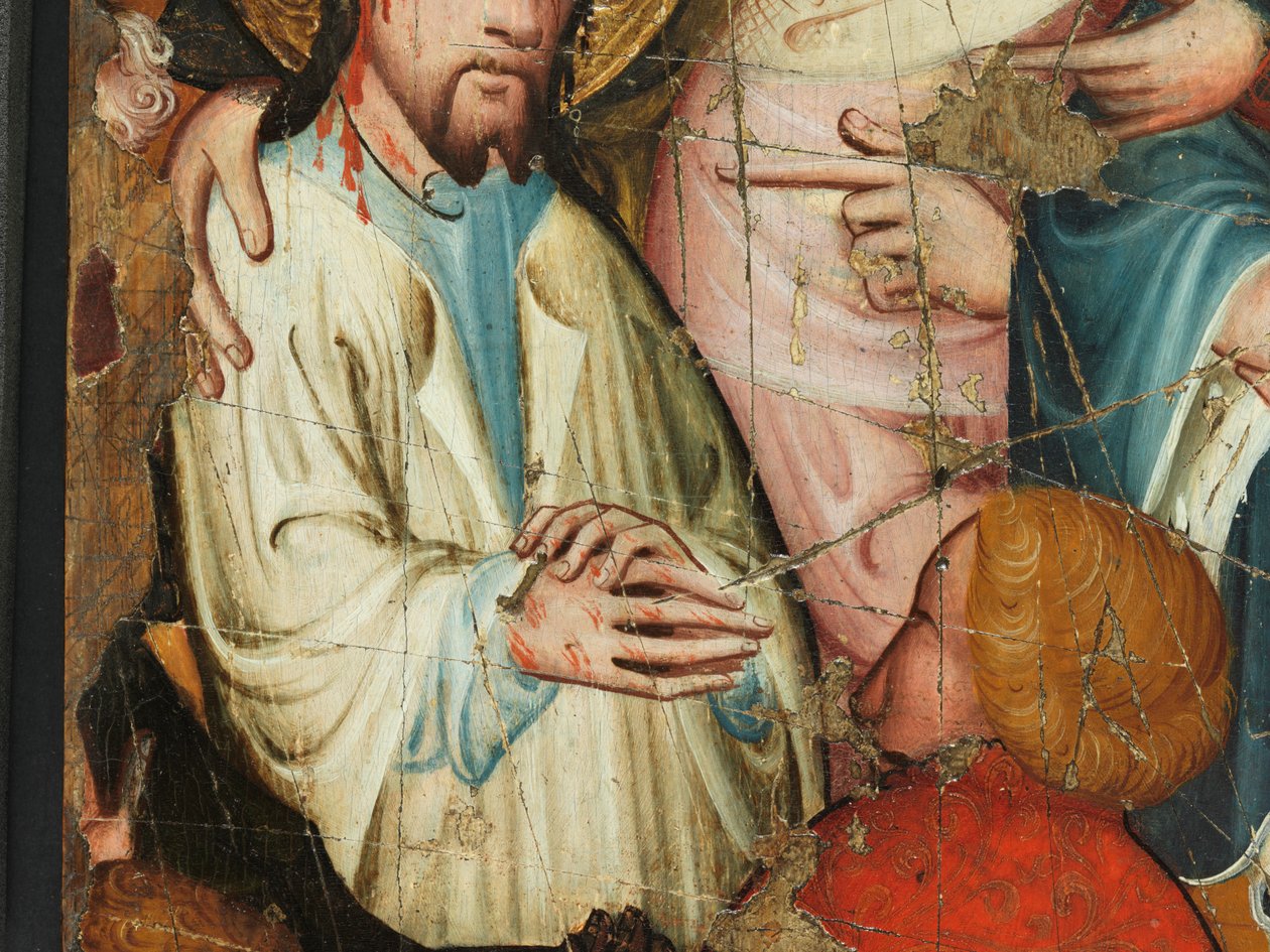 Kristus før Pilatus (detaljer) af English School
